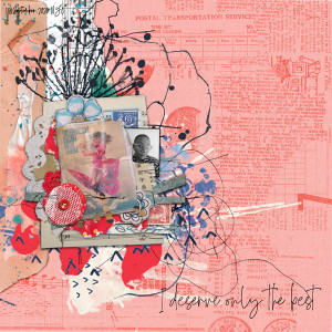 Monthly Muse AJ Challenge: Week 3  - I deserve the best