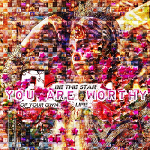 NBK Design-September-Advanced Challenge:Photo Mosaic-You Are Worthy