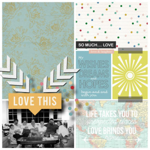Sahlin Studio September Template Challenge The Sielert Family
