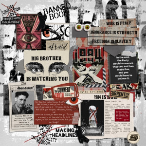 Banned Books Week 1984 by George Orwell