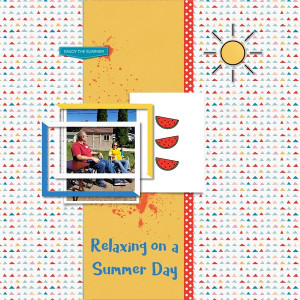 Relaxing On A Summer Day