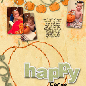 First Jack-O-Lantern