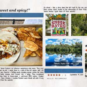 Lunch at Snook Haven