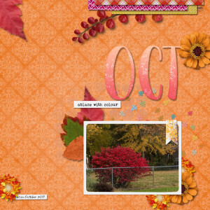 October-leaves