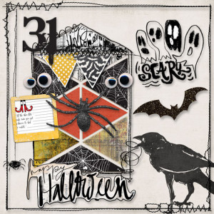 Little Butterfly Wings Halloween Template