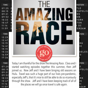Nov 5 - 30 Days of Thankful