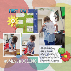 first day of homeschool