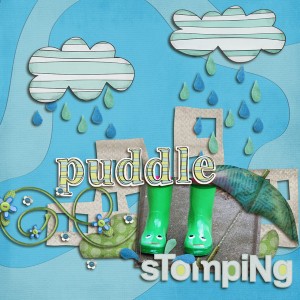 puddle stomping