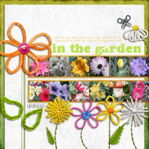 In the garden