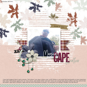 Style Challenge: November 2020 - Magical Cape Weather