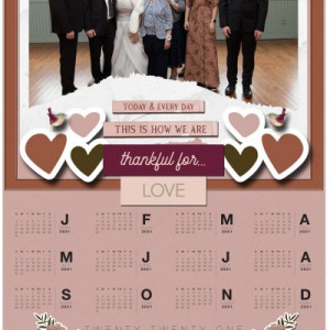 Lilypad Version Of Mom's Calendar 2021