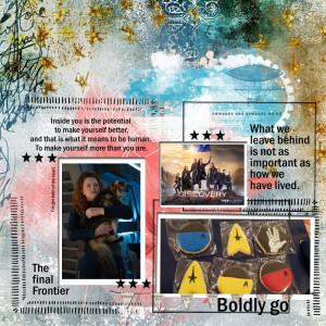 Star Trek Boldly Go Lynn Grieveson Challenge November