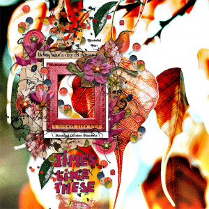 Art Journaling-Monthly Muse-November 2020-Week #4-Gratitude:October Moments