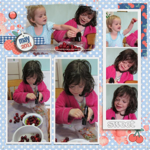 Pitting Cherries