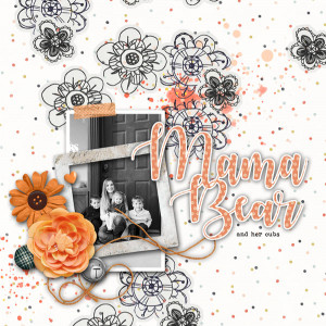 Mama Bear and Cubs