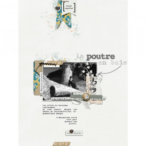 La poutre en bois