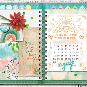 February in my digiplanner
