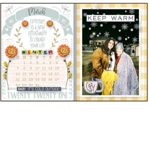 Lbw 6x4 Calendar Template_3 (March)