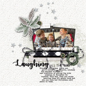 Laughing all the way!