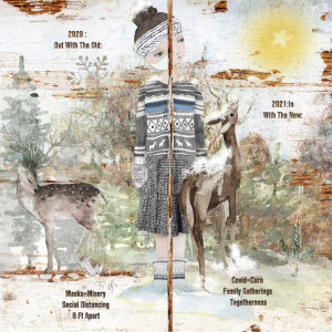 Art Journaling-Monthly Muse-December 2020-2020:2021:Reflections