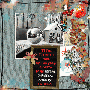 Festive anxiety