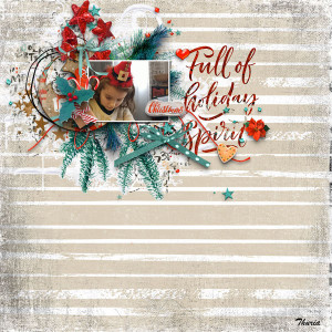 Full of holiday spirit