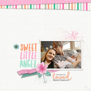 Sweet Little Angel - MOC Day 1 Blind Scrap