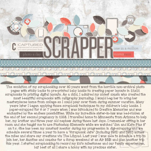 MOC9 Day 2 Why I Scrap