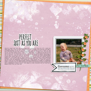 Perfect just as you are