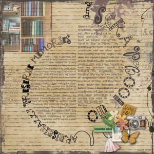 January 2_Why I Scrap_I Scrapbook To