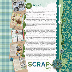 MOC9 Day 2 Why I Scrap