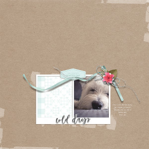 Winter Days - Jan. 1 (Blind Scrap)