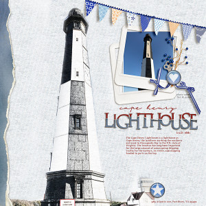 Cape Henry Lighthouse (MOC9 Day 6 Torn Title)