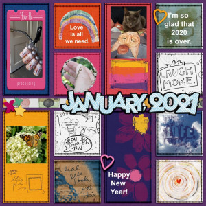 Little Butterfly Wings January Template Challenge Take 2