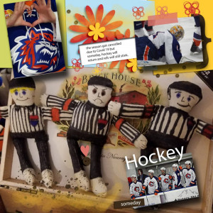 Scrapping With Liz January Template Challenge Hockey