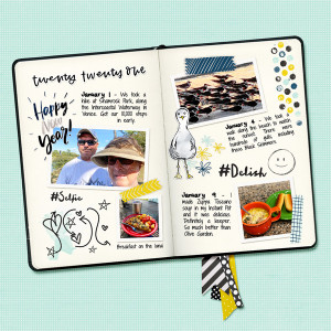 MOC Day12 - Art Journaling Diary