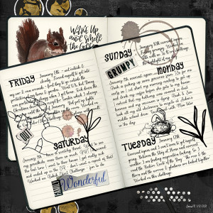 January 12_ArtJournalingDiary_page