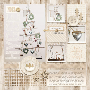MOC Day 8 - One Colour Hue - Hygge Noel