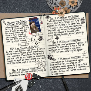 MOC Day 12-Art Journaling Diary