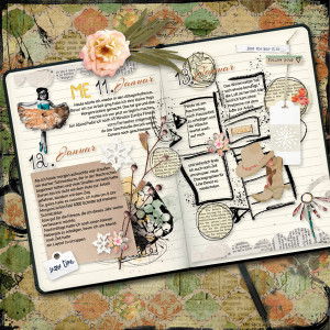Moc9-12 Art Journaling Diary