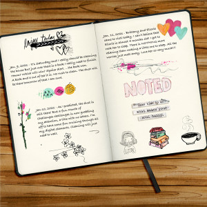MOC9 Day 12 Art Journaling Diary