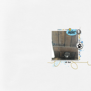MOC9 Day 15 Clean and Simple Style Cat Door
