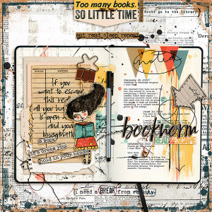 January 12: Art Journaling Diary