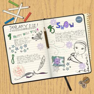 Diary-snow