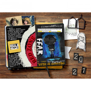 MOC9 Day12 - Art Journaling January