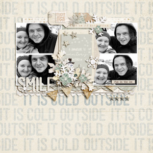 Smile - MOC Nine - Jan 19 - Create a stamped background
