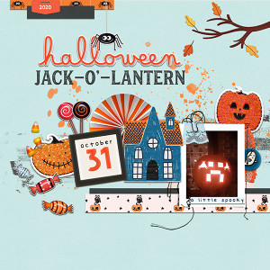 MOC9 Day 18 Combine Two Templates Jack-o'-Lantern