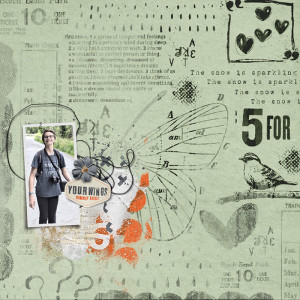 Day19 Stamped background