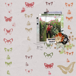 January 19: Create a Stamped Background