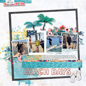 Beach Day - TwoTemplates Day 18